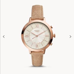 New Fossil Hybrid Smartwatch -Bone Leather